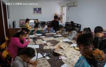 广西宗雅书画班参加第五届(国际)青少年儿童书画交流大赛